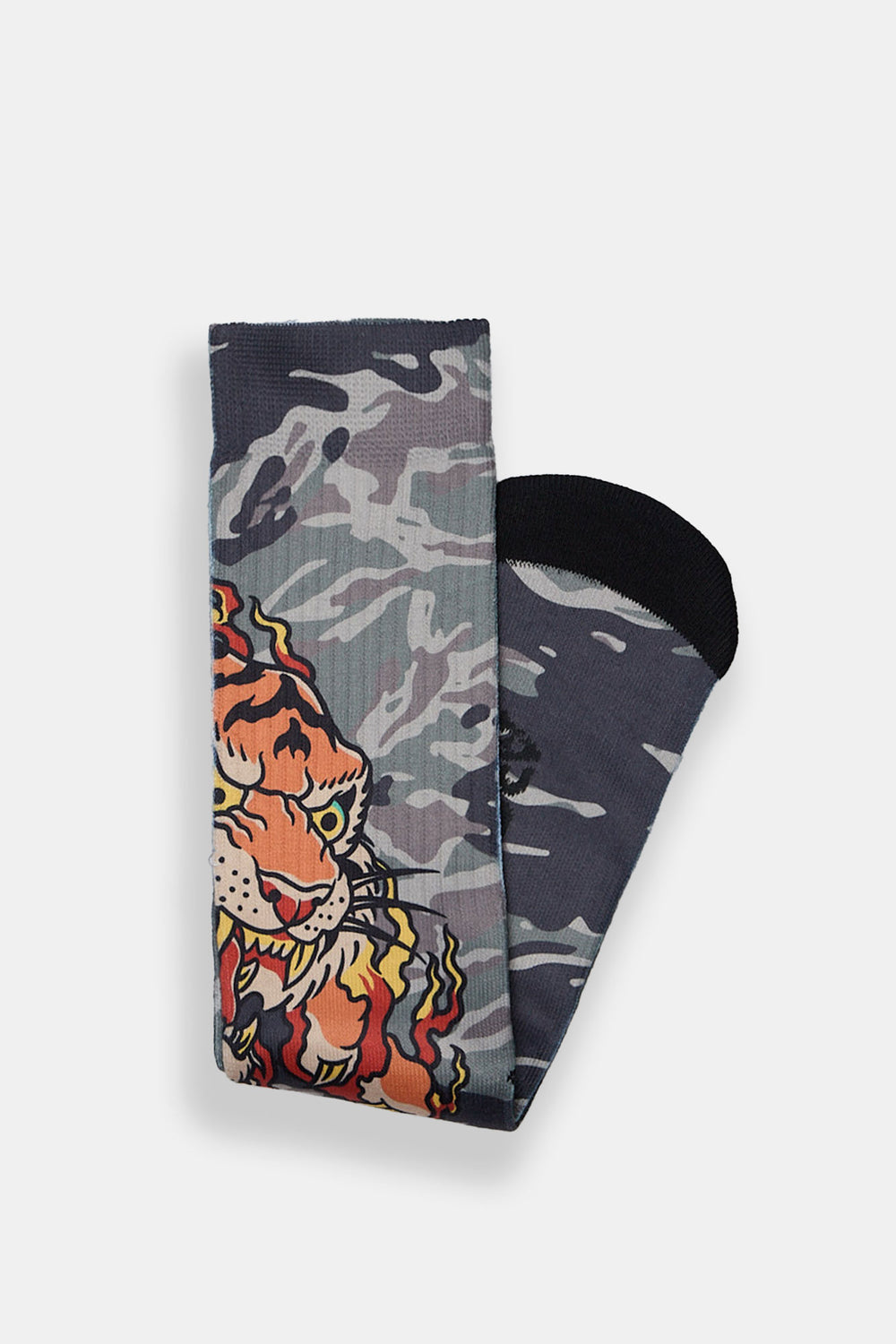 Chaussettes imprimées tigre et dragon Arsenic Chaussettes imprimées tigre et dragon Arsenic