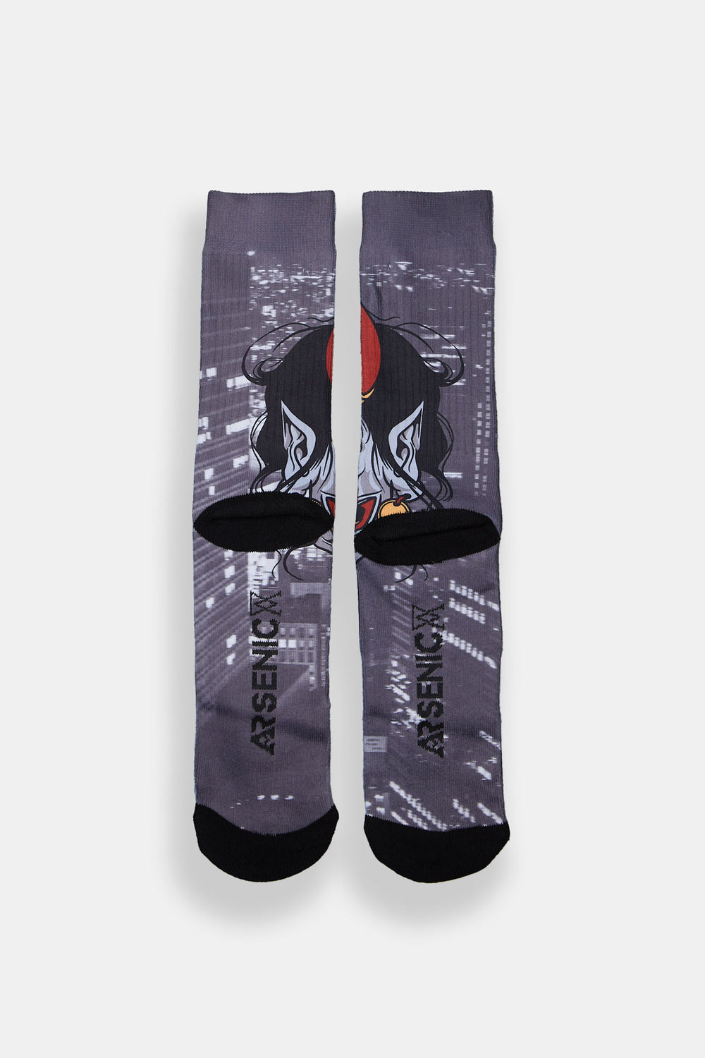 Chaussettes imprimées diable Arsenic Chaussettes imprimées diable Arsenic