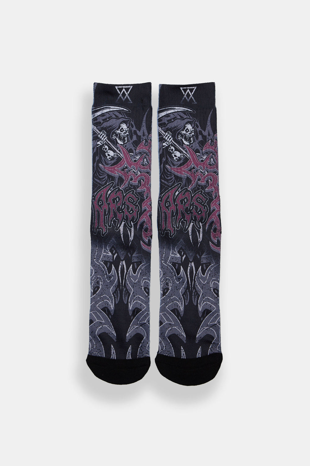 Chaussettes imprimées faucheur Arsenic Chaussettes imprimées faucheur Arsenic