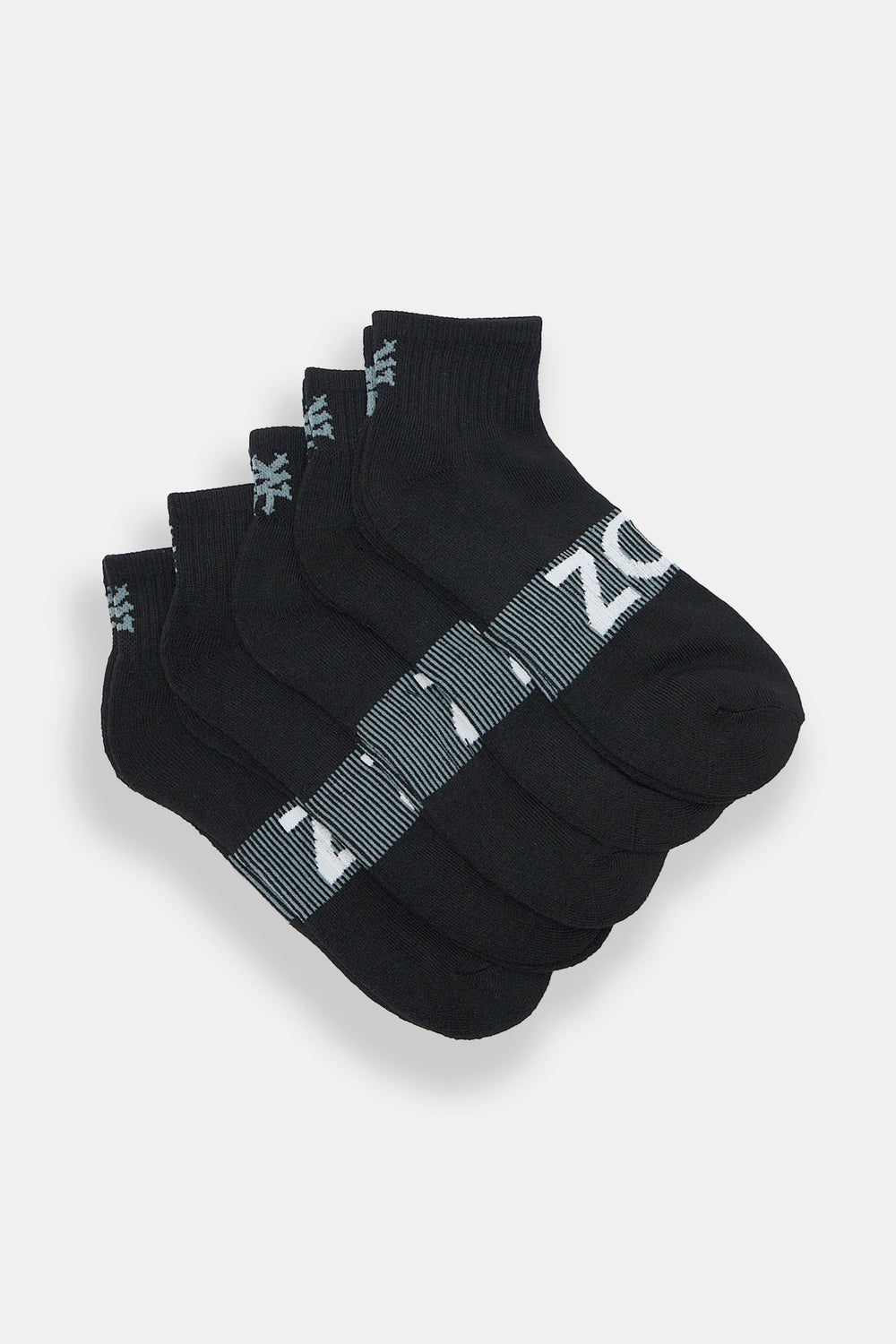 Zoo York 5-Pack Athletic Ankle Socks Zoo York 5-Pack Athletic Ankle Socks