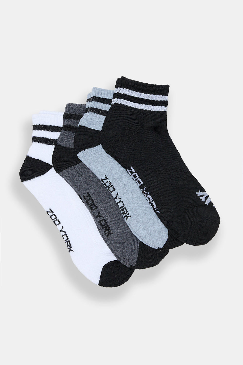 Zoo York 4-Pack Athletic Ankle Socks Zoo York 4-Pack Athletic Ankle Socks