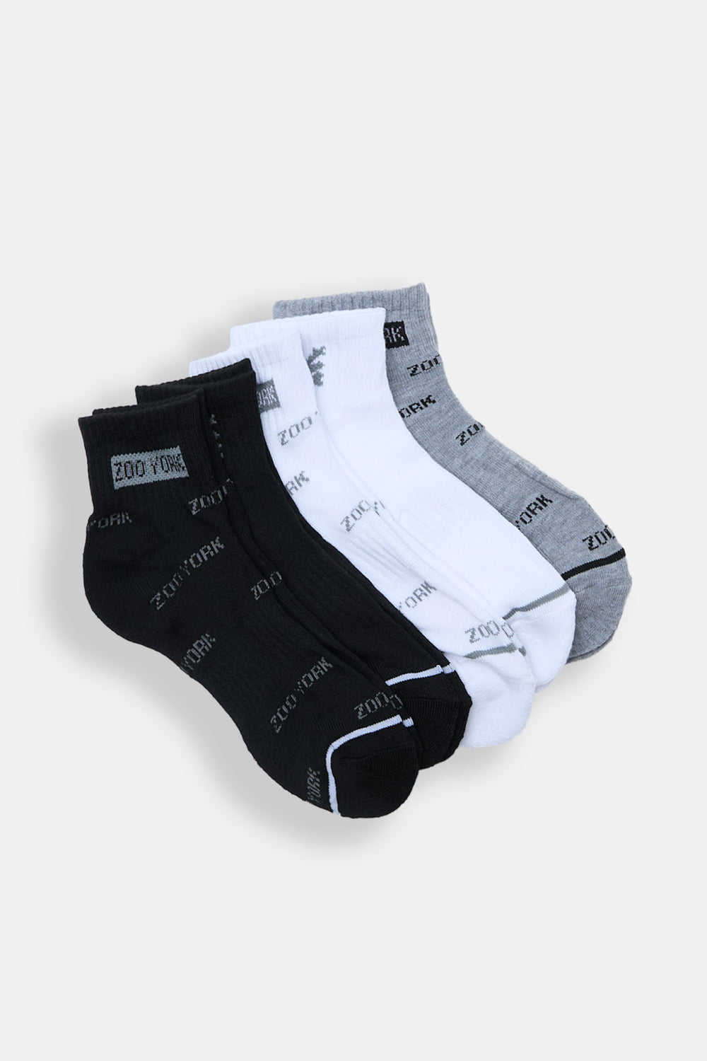 5 paires de chaussettes courtes Zoo York 5 paires de chaussettes courtes Zoo York