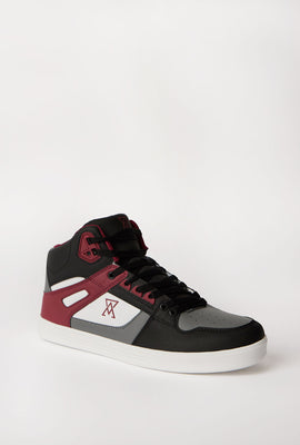 Arsenic Faux Leather High Tops