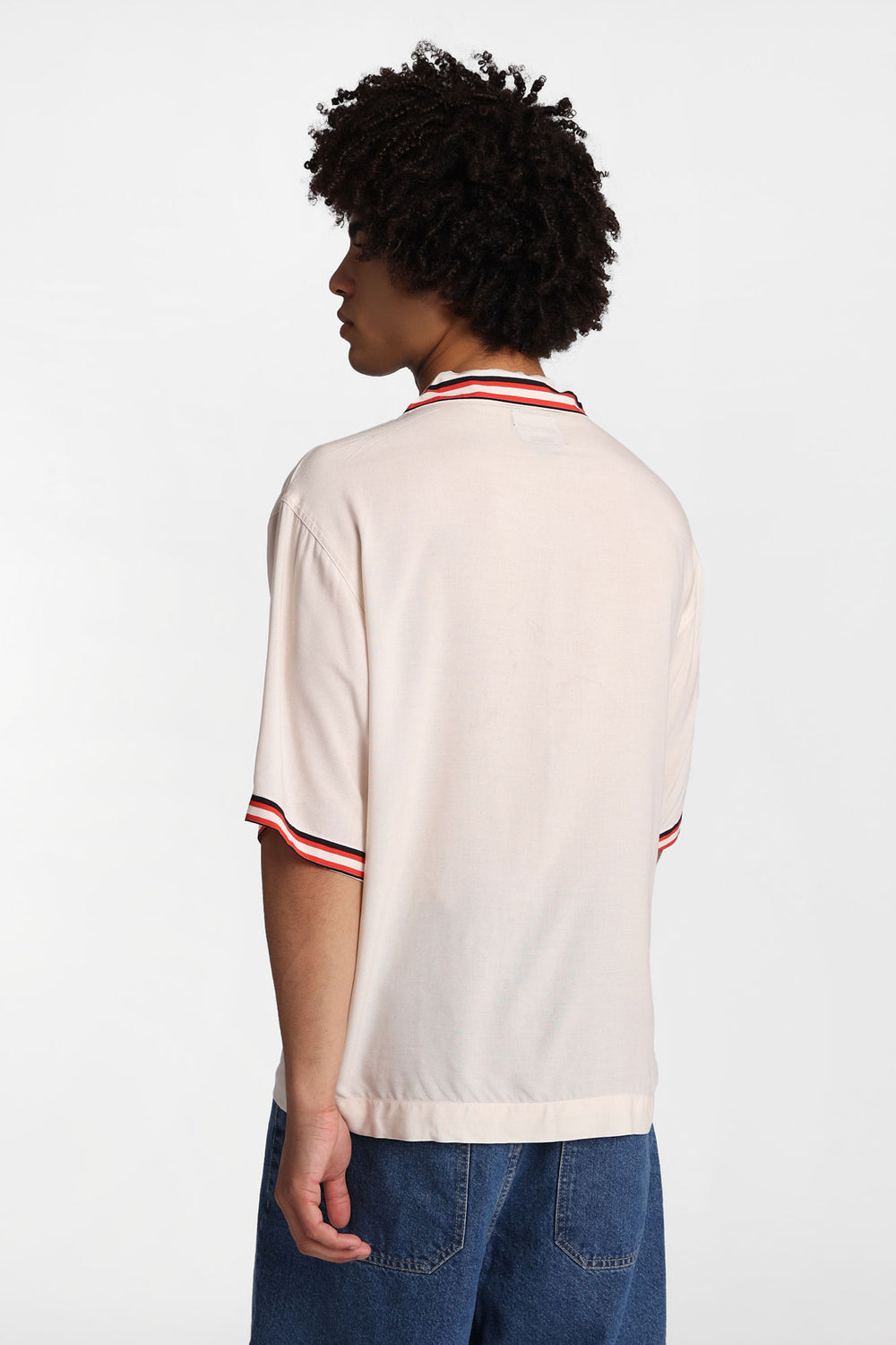 Chemise boutonnée à imprimé tigre et roses Arsenic Chemise boutonnée à imprimé tigre et roses Arsenic