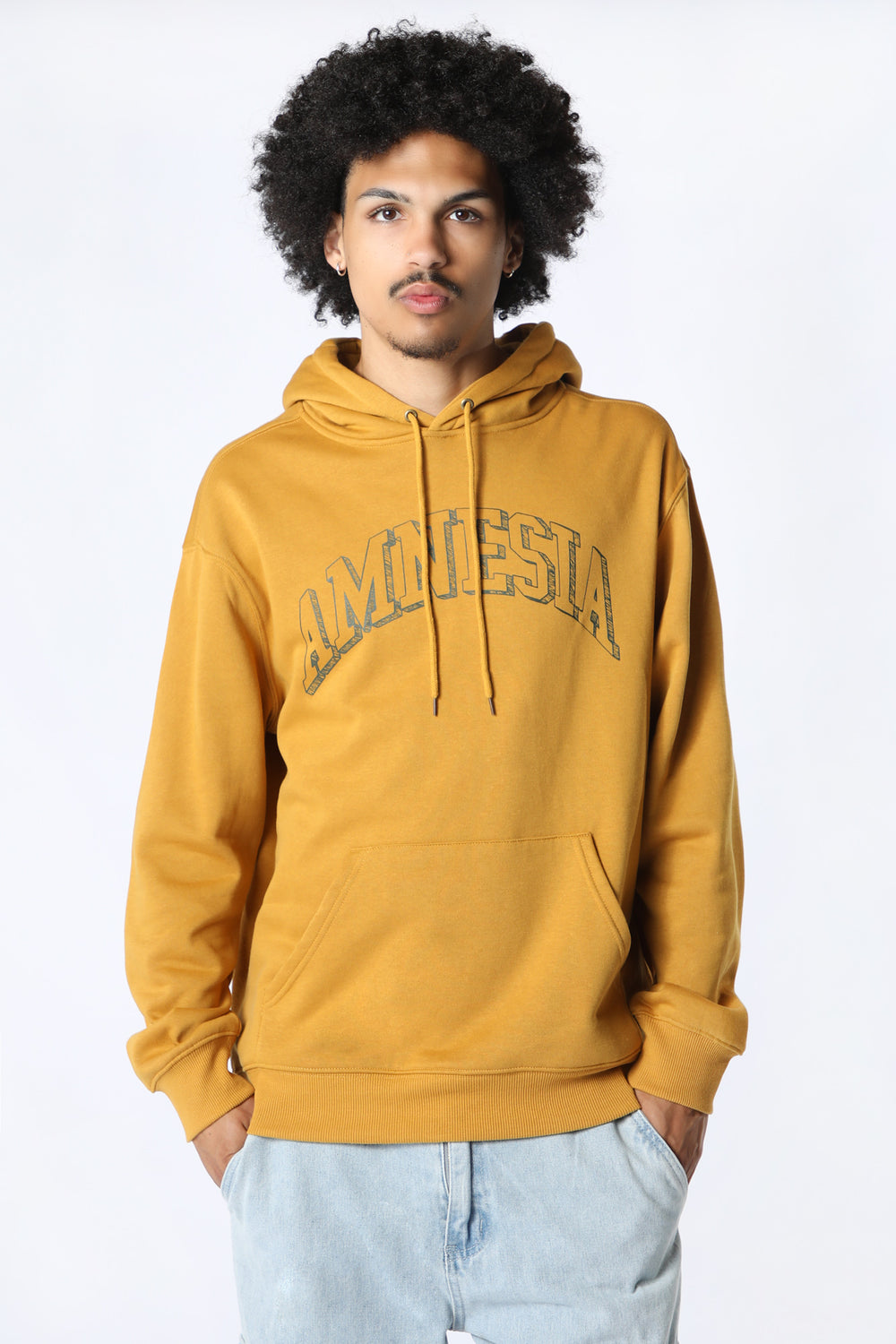 Amnesia Mens Scribble Logo Hoodie Amnesia Mens Scribble Logo Hoodie