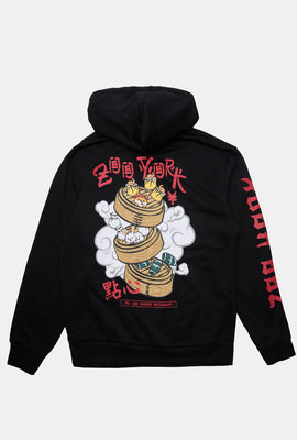 Zoo York Mens Dim Sum Graphic Hoodie