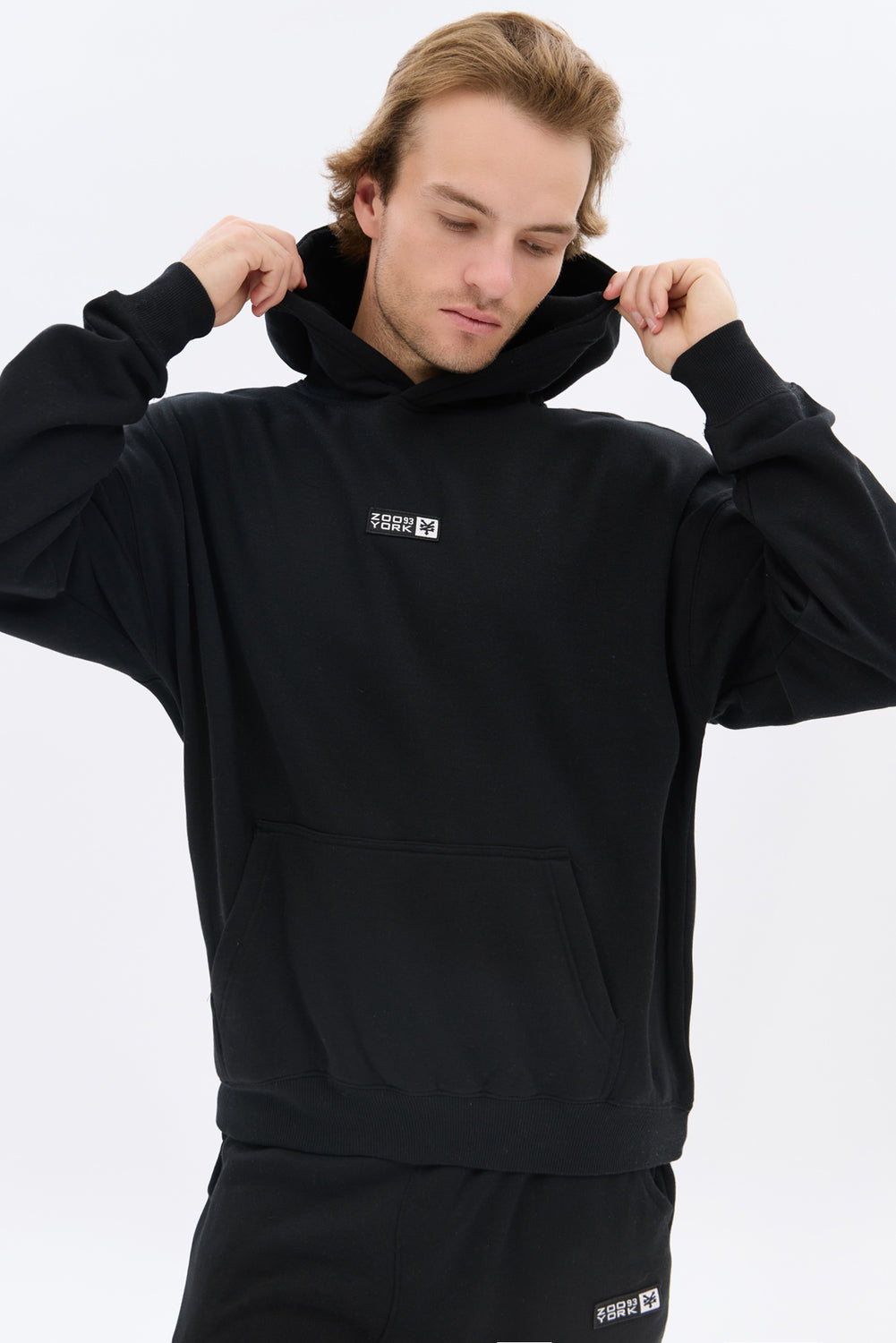 Zoo York Mens Patch Logo Hoodie Zoo York Mens Patch Logo Hoodie