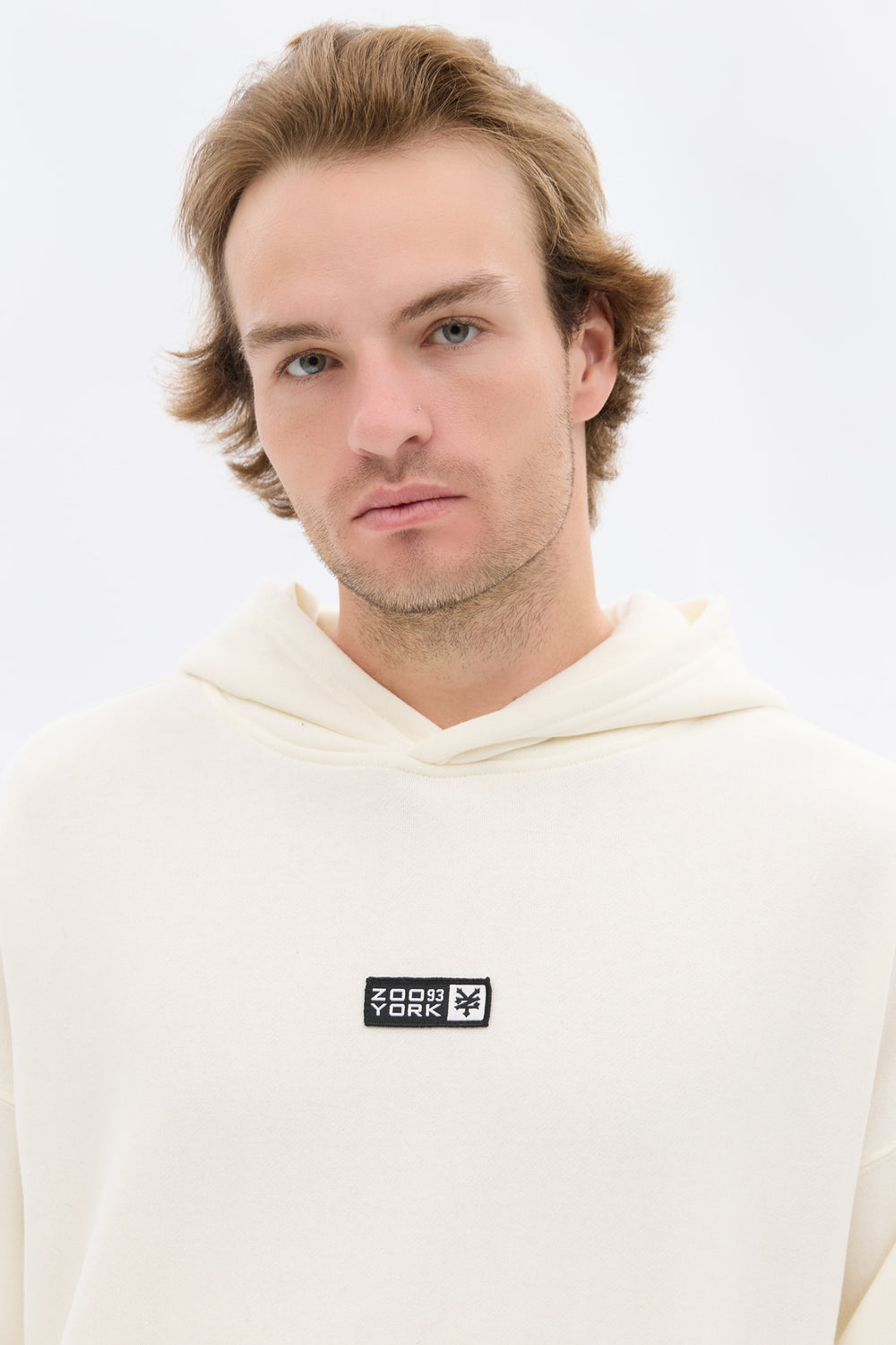 Zoo York Mens Patch Logo Hoodie Zoo York Mens Patch Logo Hoodie