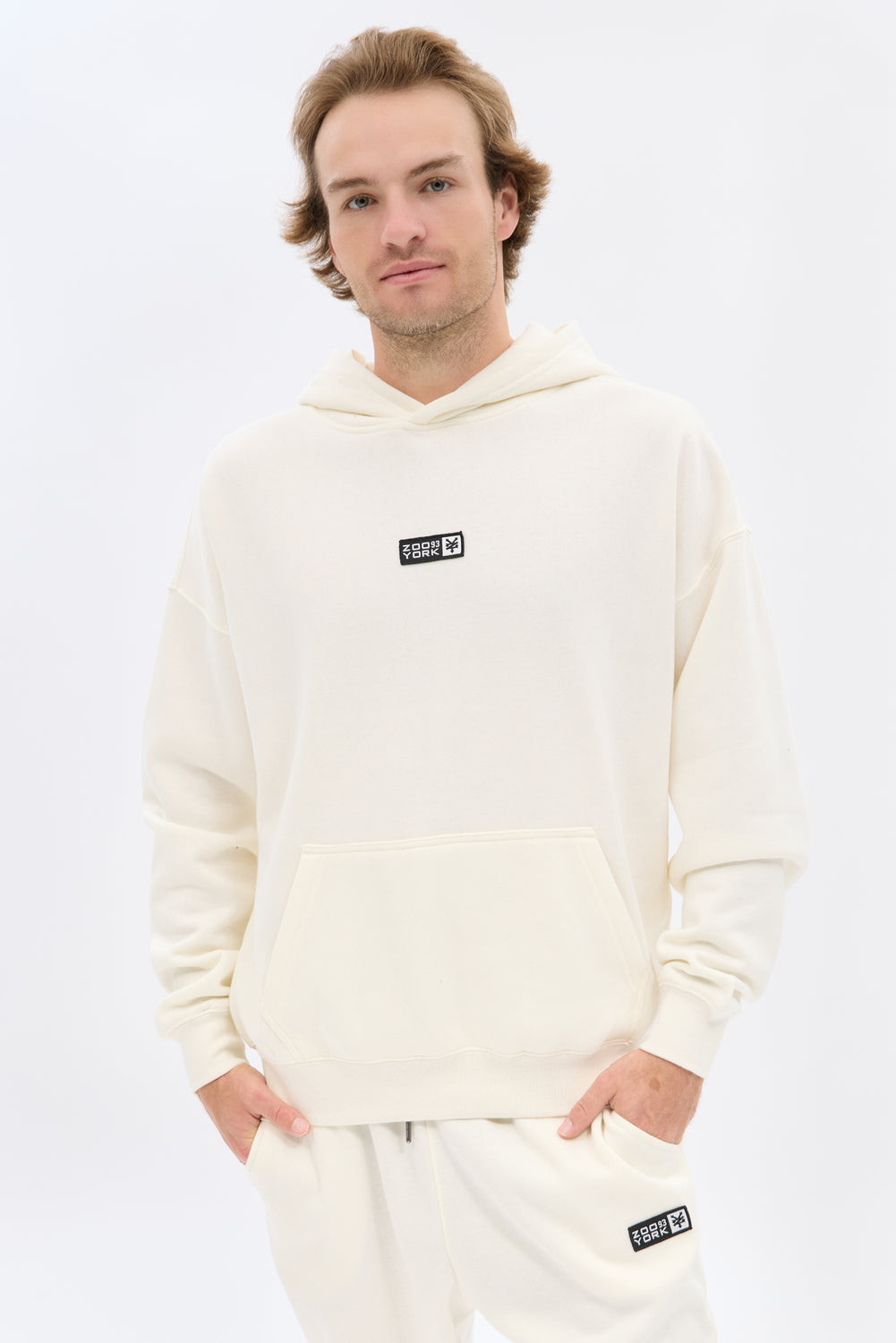 Zoo York Mens Patch Logo Hoodie Zoo York Mens Patch Logo Hoodie