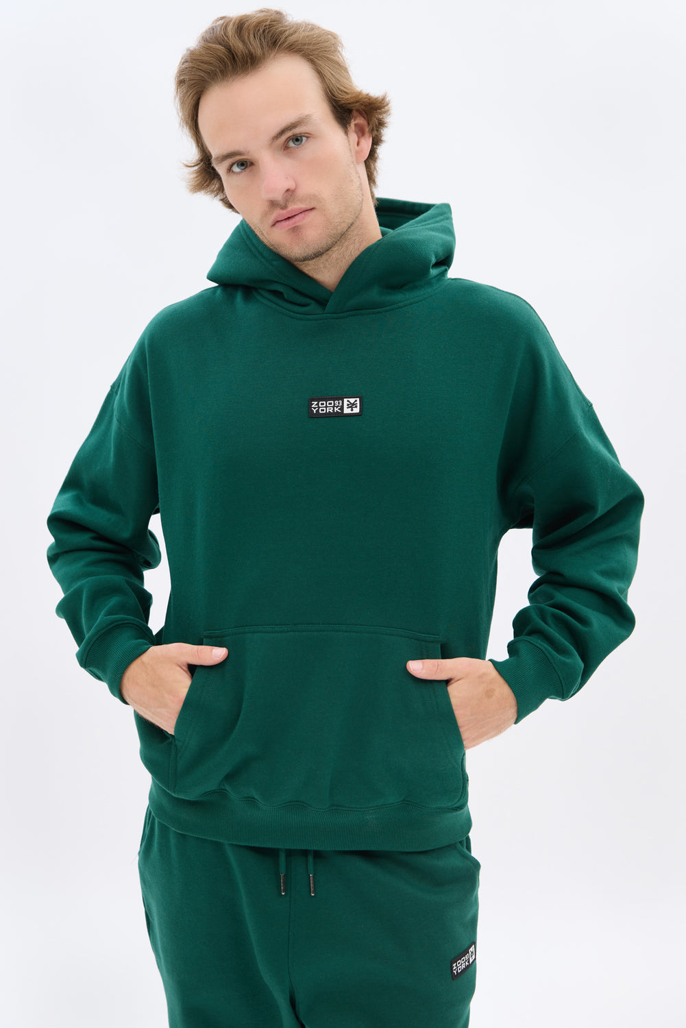 Zoo York Mens Patch Logo Hoodie Zoo York Mens Patch Logo Hoodie