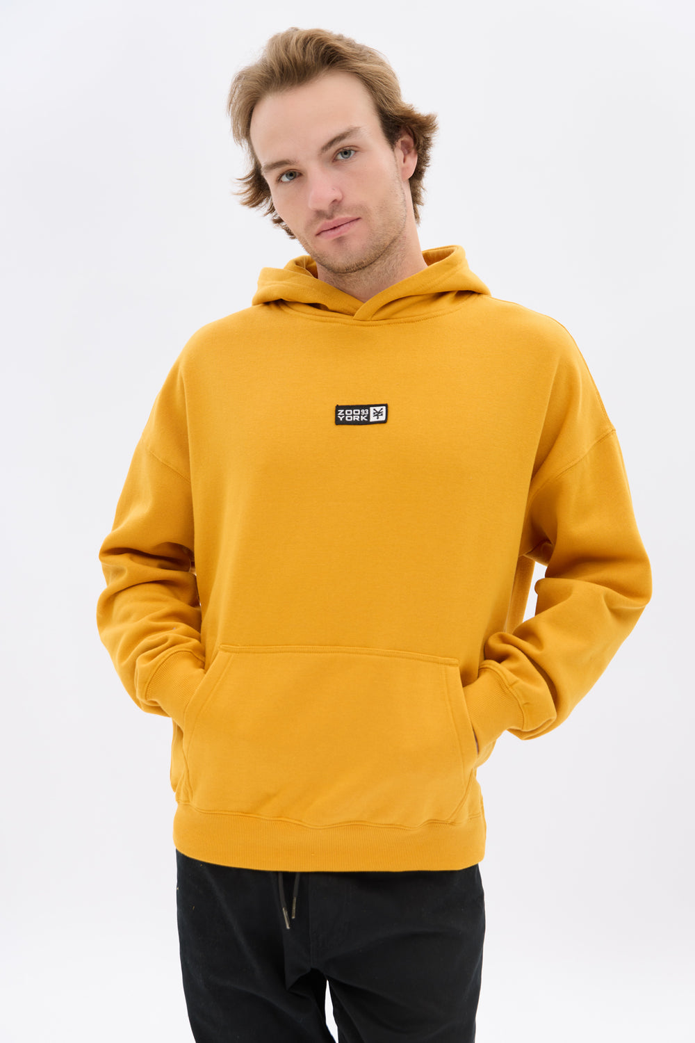 Zoo York Mens Patch Logo Hoodie Zoo York Mens Patch Logo Hoodie