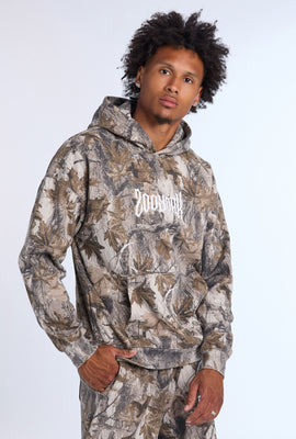 Haut à capuchon camouflage arbres Zoo York homme