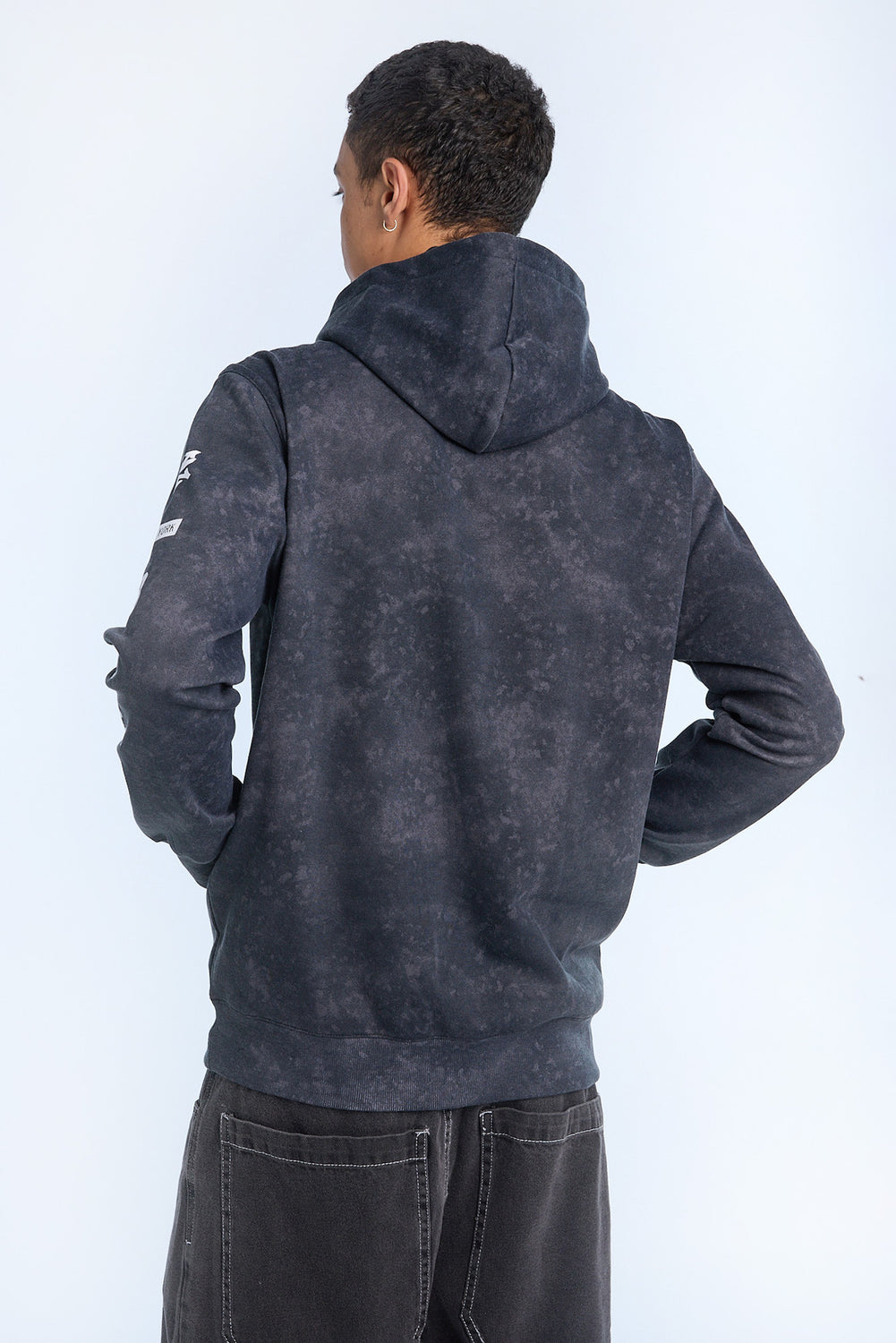 Zoo York Mens Allover Print Hoodie Zoo York Mens Allover Print Hoodie