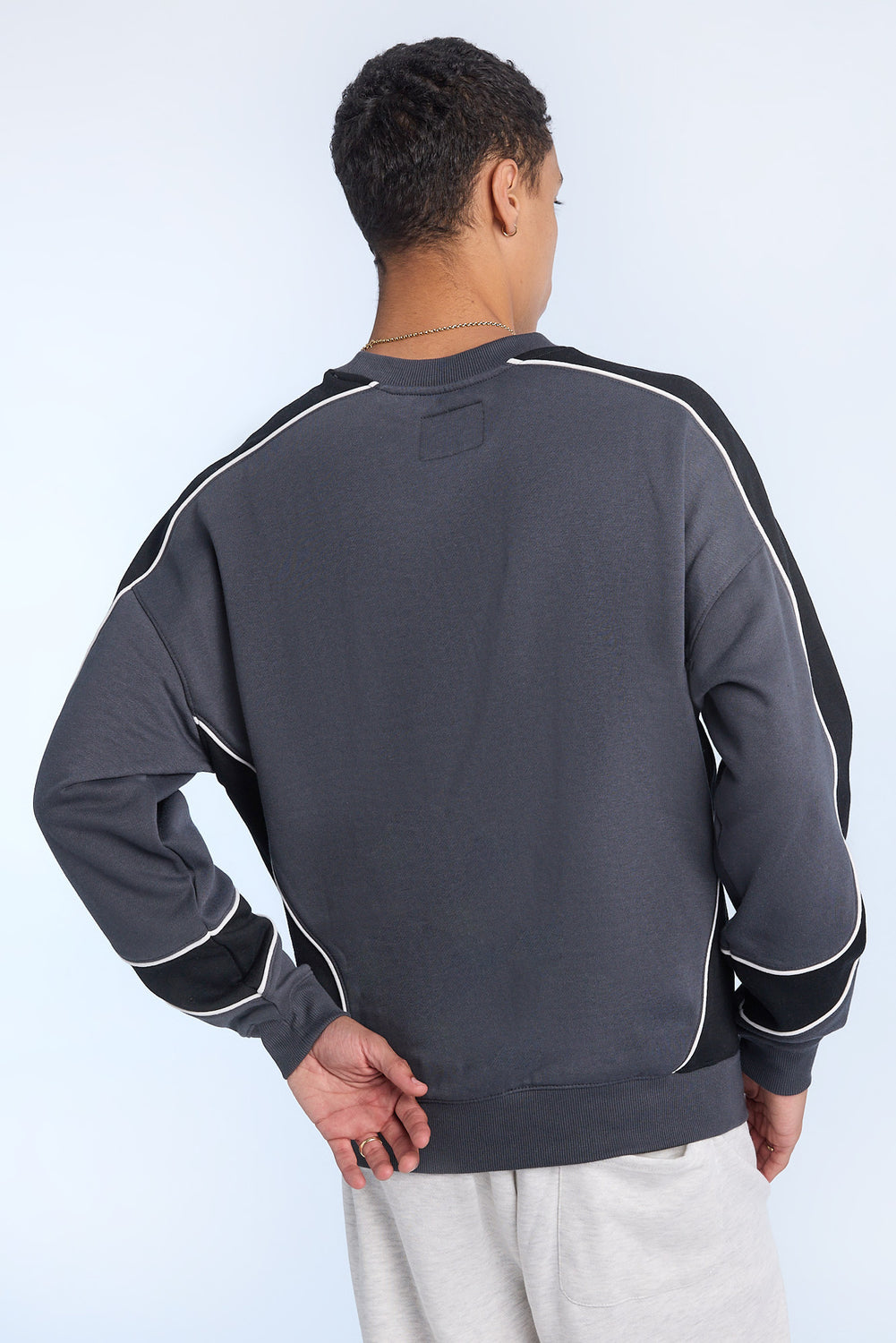 Zoo York Mens Colour Block Sweatshirt Zoo York Mens Colour Block Sweatshirt