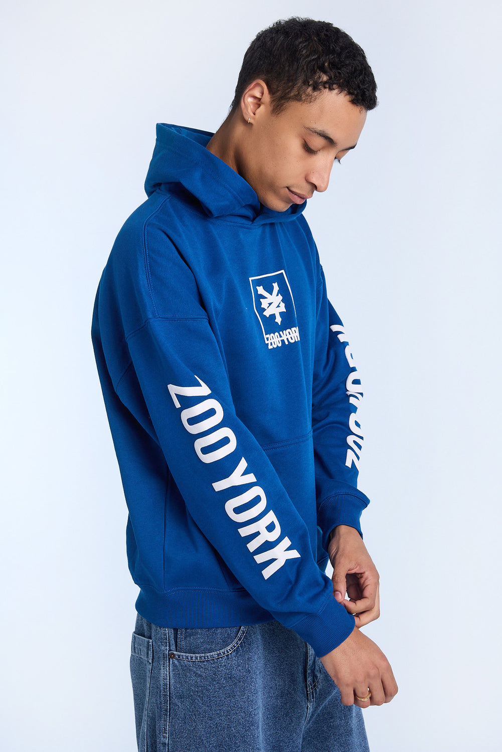 Zoo York Mens Box Logo Hoodie Zoo York Mens Box Logo Hoodie