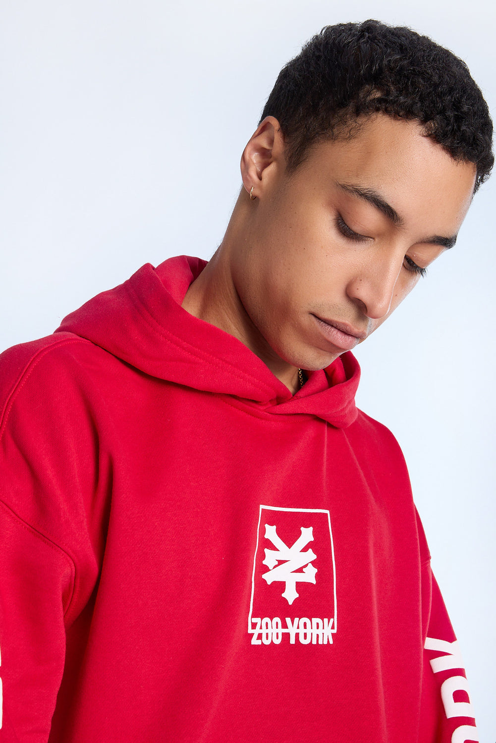 Zoo York Mens Box Logo Hoodie Zoo York Mens Box Logo Hoodie