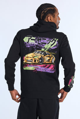 Arsenic Mens Racing Graphic Hoodie