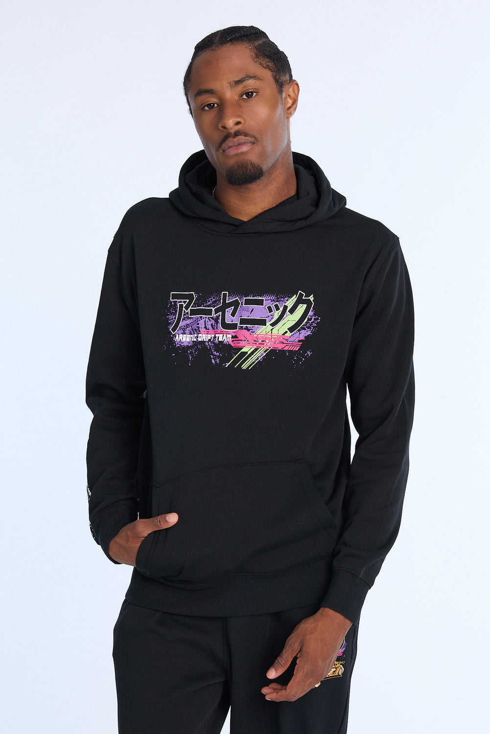 Arsenic Mens Racing Graphic Hoodie Arsenic Mens Racing Graphic Hoodie