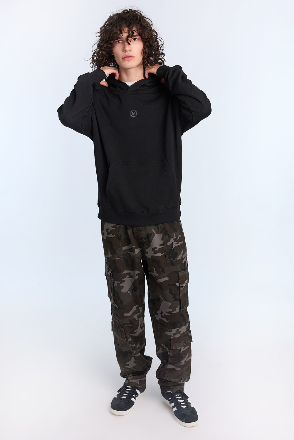 Haut à capuchon à logo ton sur ton Zoo York homme Haut à capuchon à logo ton sur ton Zoo York homme
