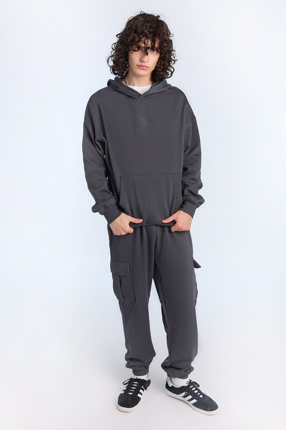 Haut à capuchon à logo ton sur ton Zoo York homme Haut à capuchon à logo ton sur ton Zoo York homme