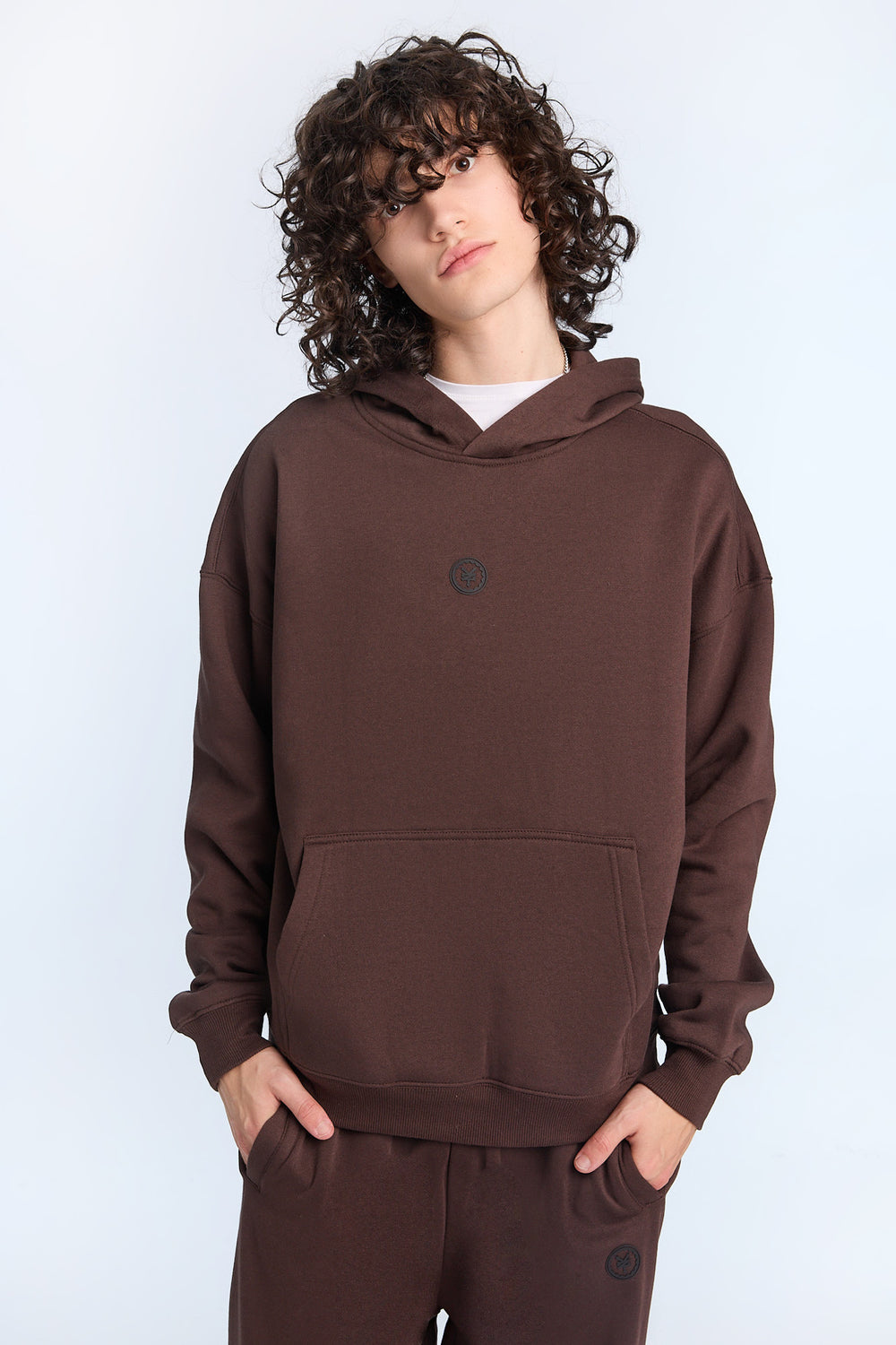 Haut à capuchon à logo ton sur ton Zoo York homme Haut à capuchon à logo ton sur ton Zoo York homme