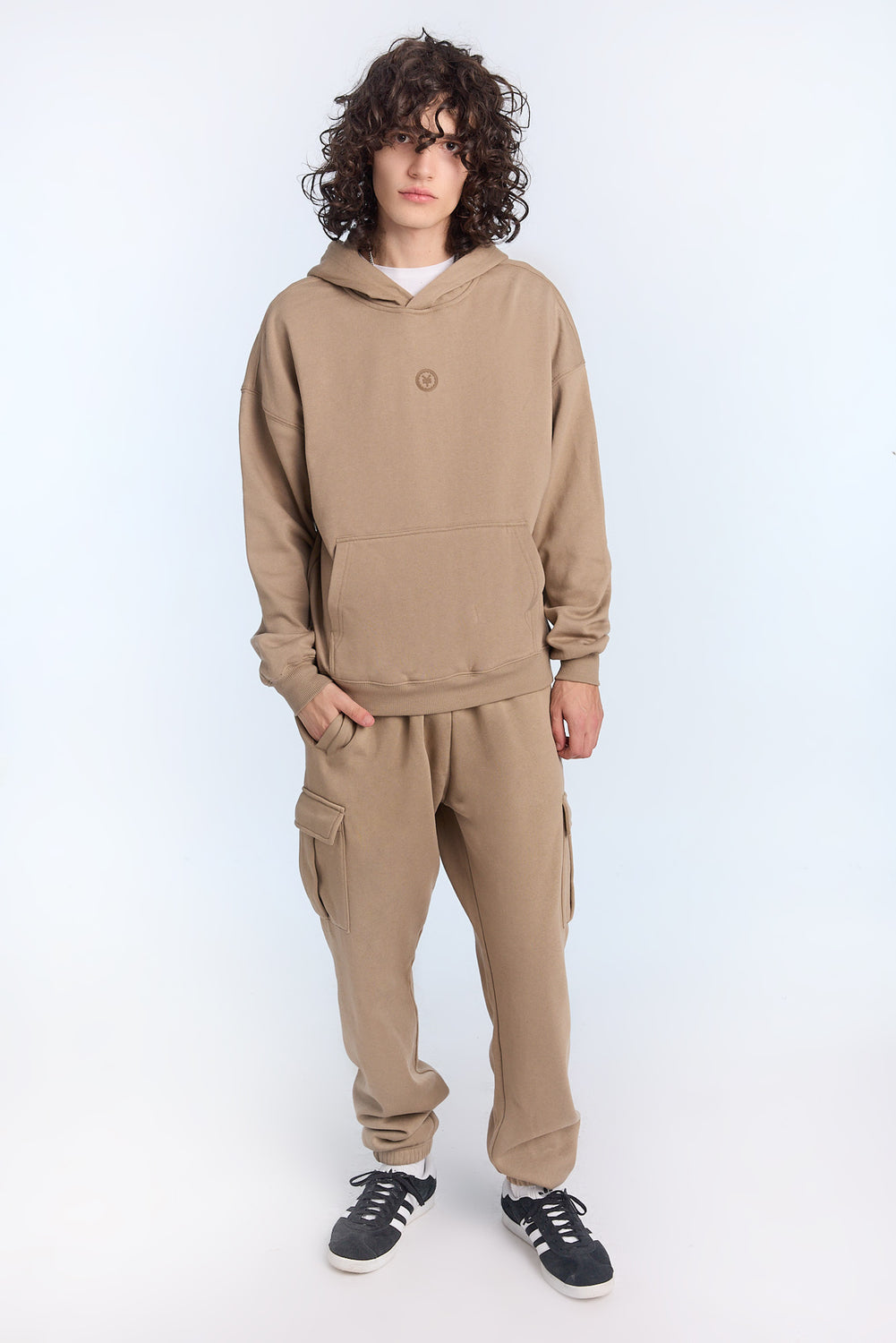 Haut à capuchon à logo ton sur ton Zoo York homme Haut à capuchon à logo ton sur ton Zoo York homme