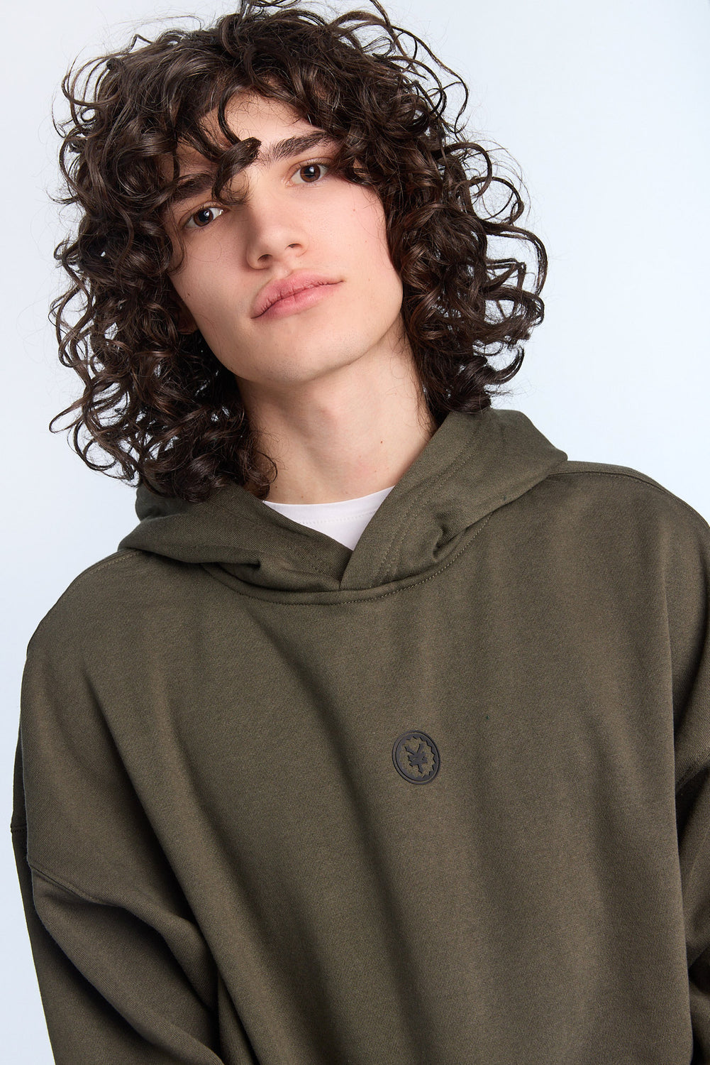 Zoo York Mens Tonal Logo Boxy Hoodie Zoo York Mens Tonal Logo Boxy Hoodie