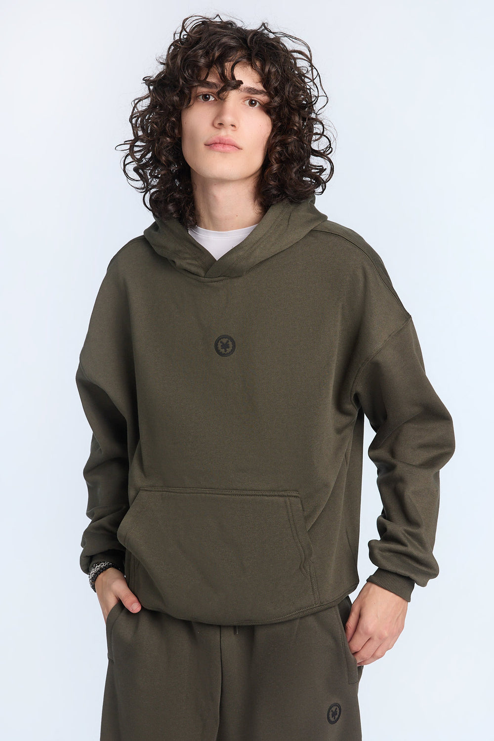 Haut à capuchon à logo ton sur ton Zoo York homme Haut à capuchon à logo ton sur ton Zoo York homme