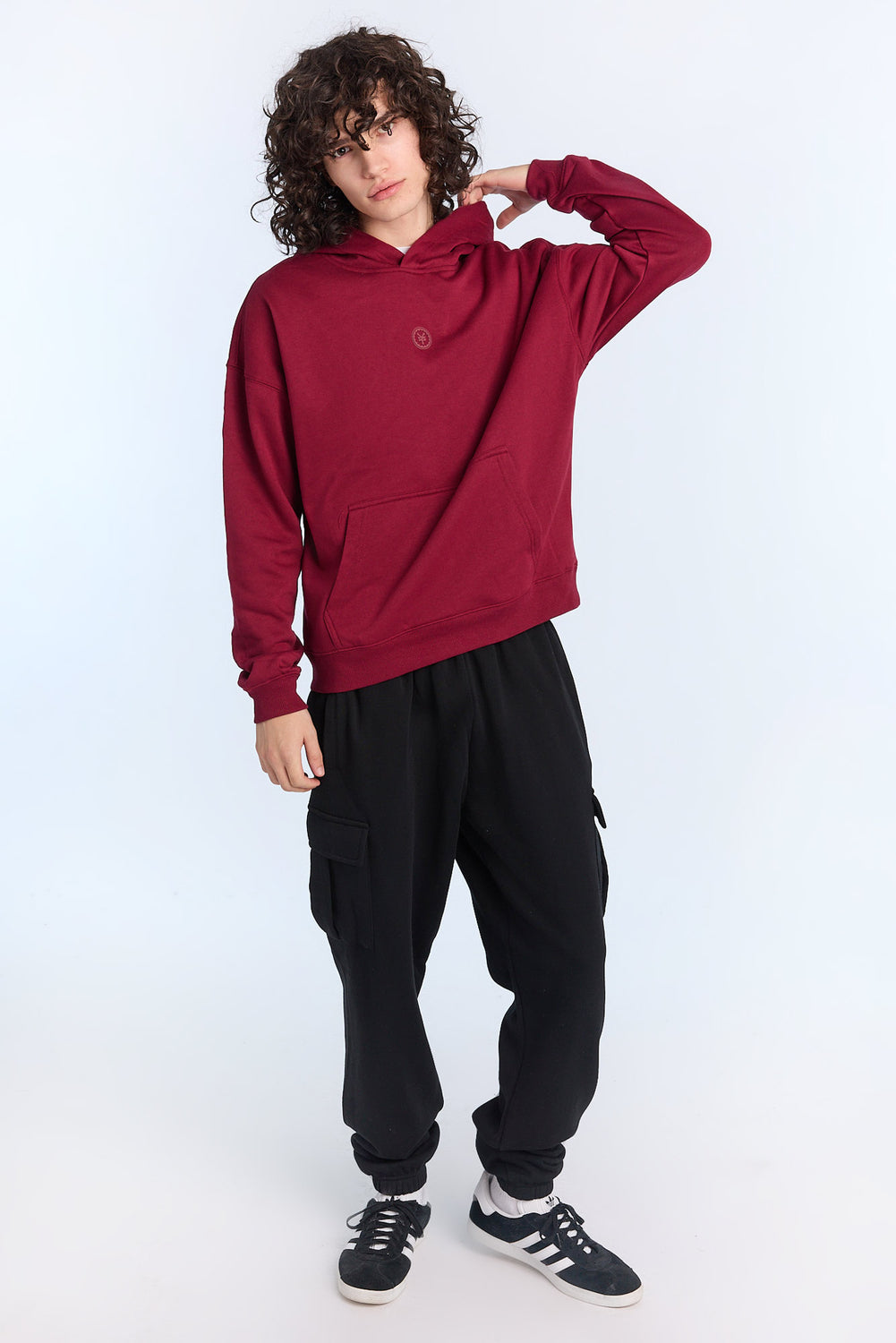 Haut à capuchon à logo ton sur ton Zoo York homme Haut à capuchon à logo ton sur ton Zoo York homme