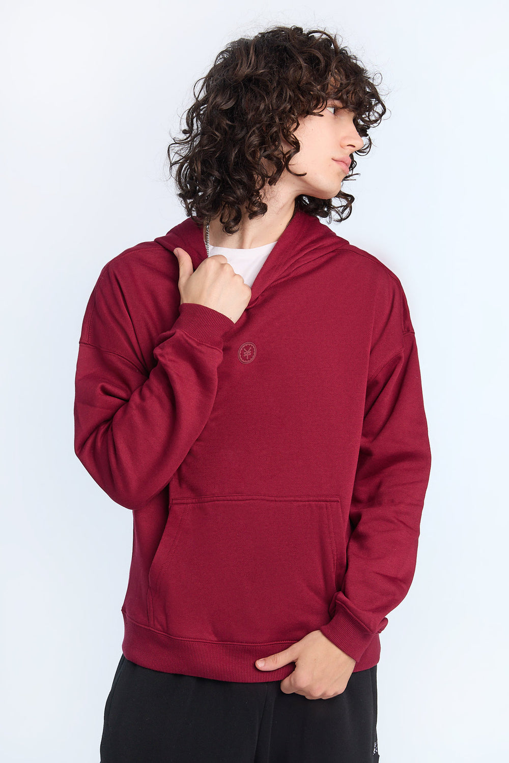 Haut à capuchon à logo ton sur ton Zoo York homme Haut à capuchon à logo ton sur ton Zoo York homme