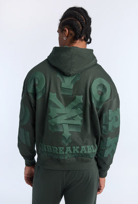 Haut à capuchon imprimé logo ton sur ton Zoo York homme