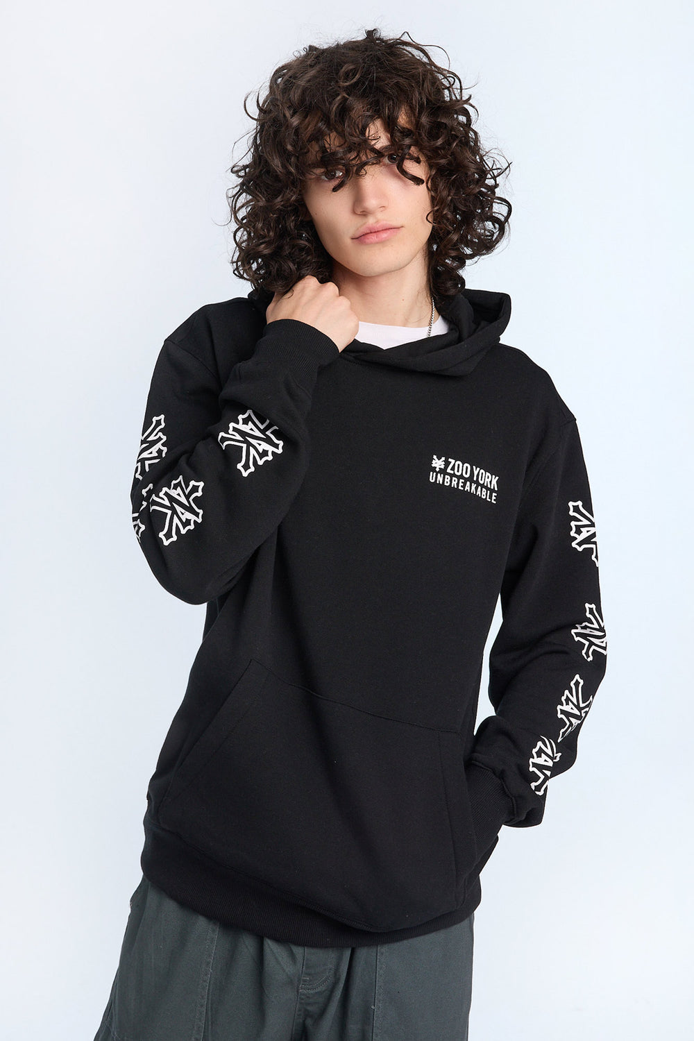 Zoo York Mens Tree Camo Box Logo Hoodie Zoo York Mens Tree Camo Box Logo Hoodie