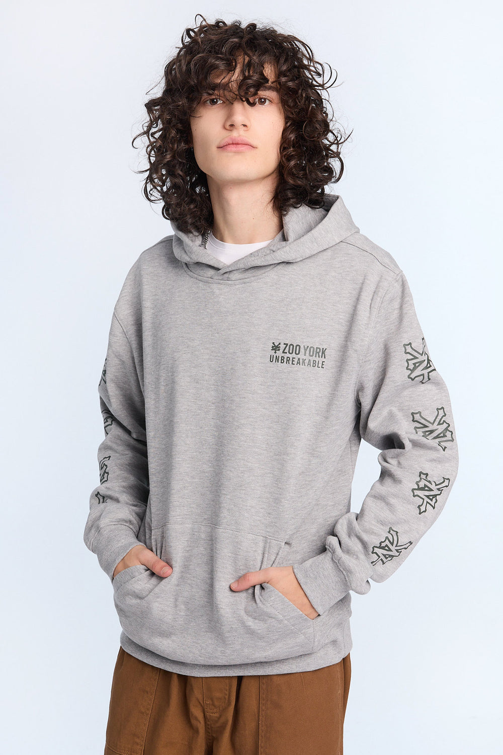 Zoo York Mens Tree Camo Box Logo Hoodie Zoo York Mens Tree Camo Box Logo Hoodie