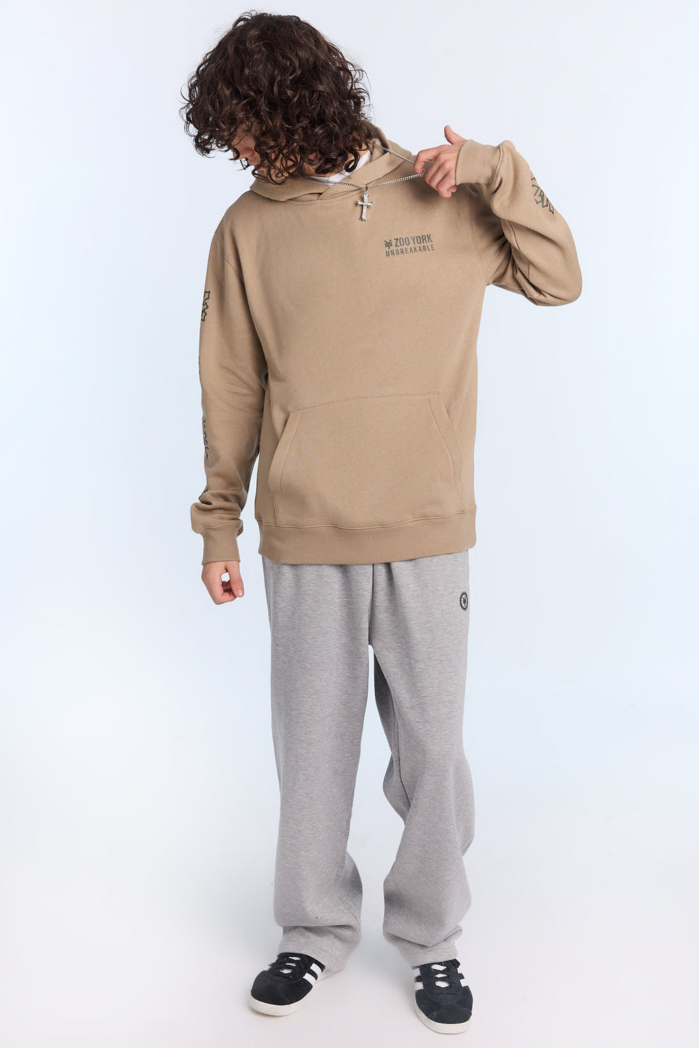 Zoo York Mens Tree Camo Box Logo Hoodie Zoo York Mens Tree Camo Box Logo Hoodie