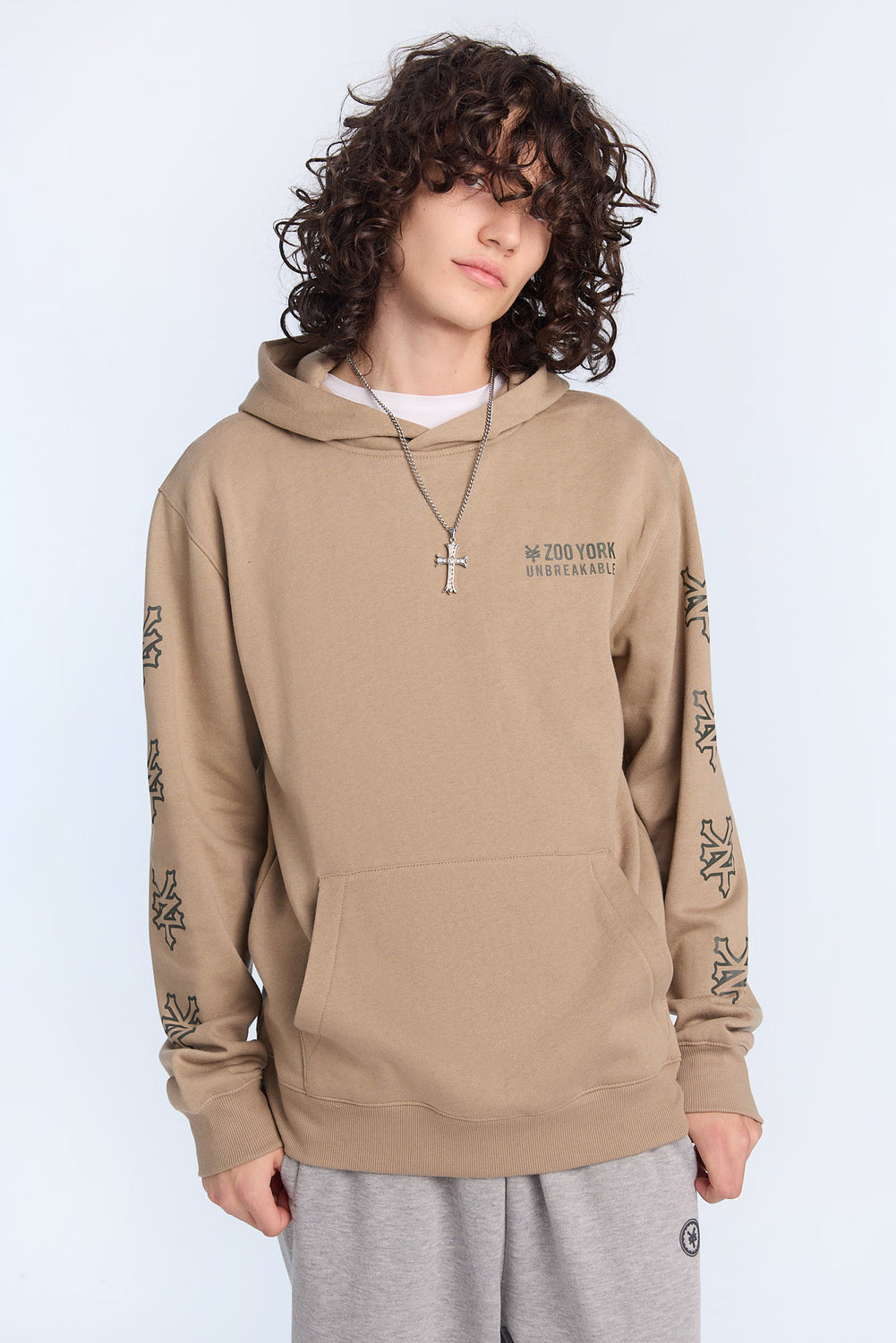 Zoo York Mens Tree Camo Box Logo Hoodie Zoo York Mens Tree Camo Box Logo Hoodie