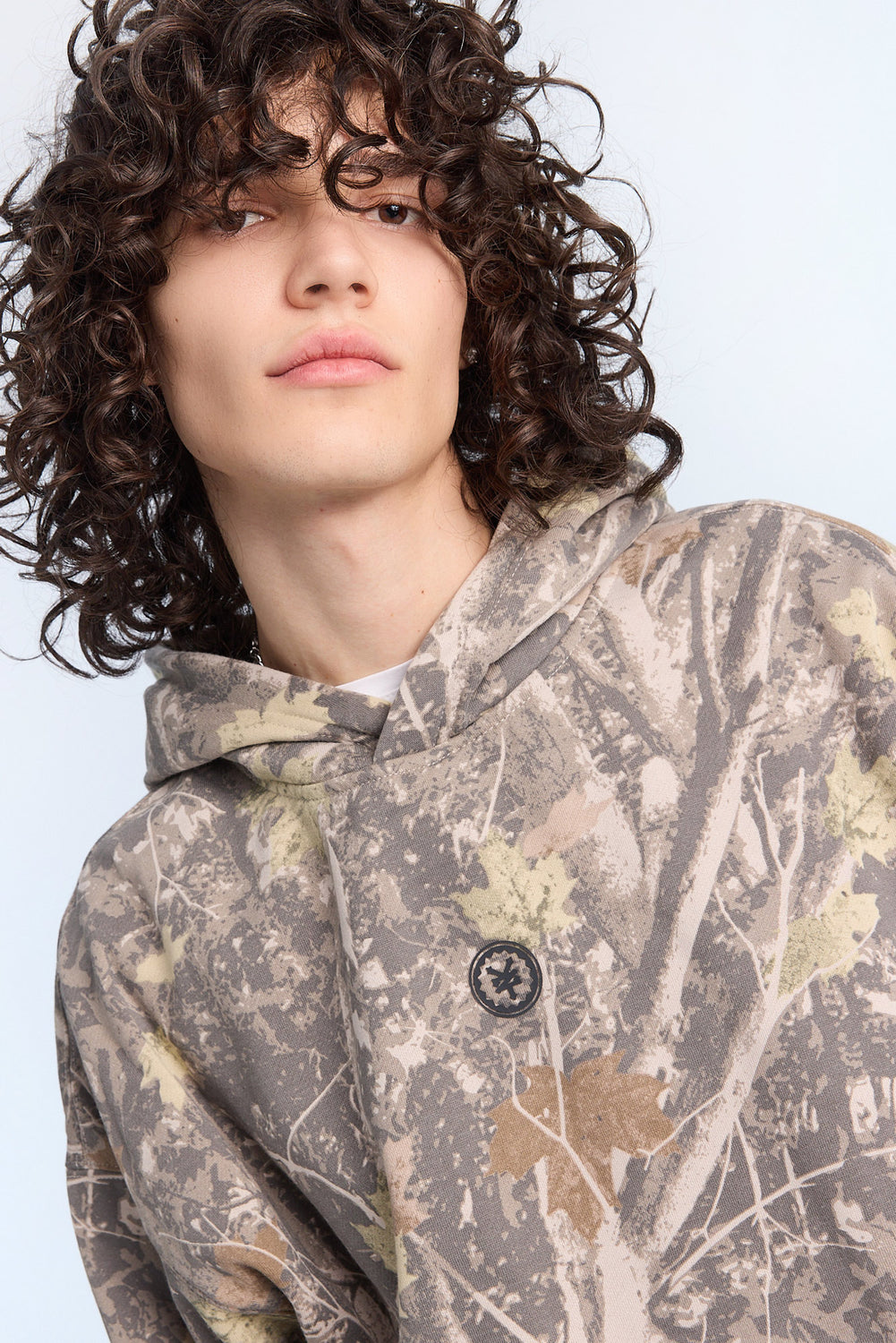 Zoo York Mens Logo Tree Camo Hoodie Zoo York Mens Logo Tree Camo Hoodie