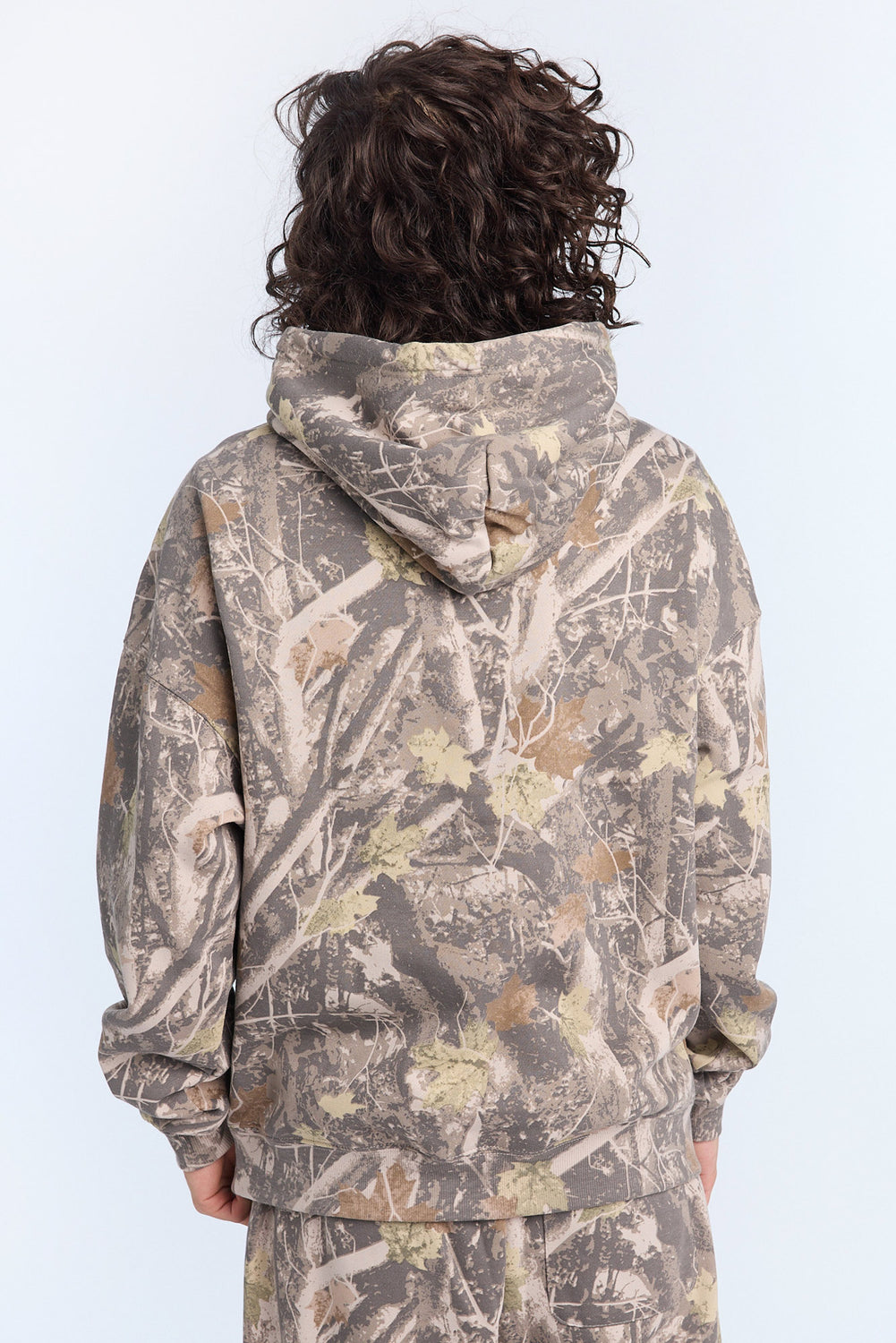 Haut à capuchon imprimé camouflage arbres Zoo York homme Haut à capuchon imprimé camouflage arbres Zoo York homme