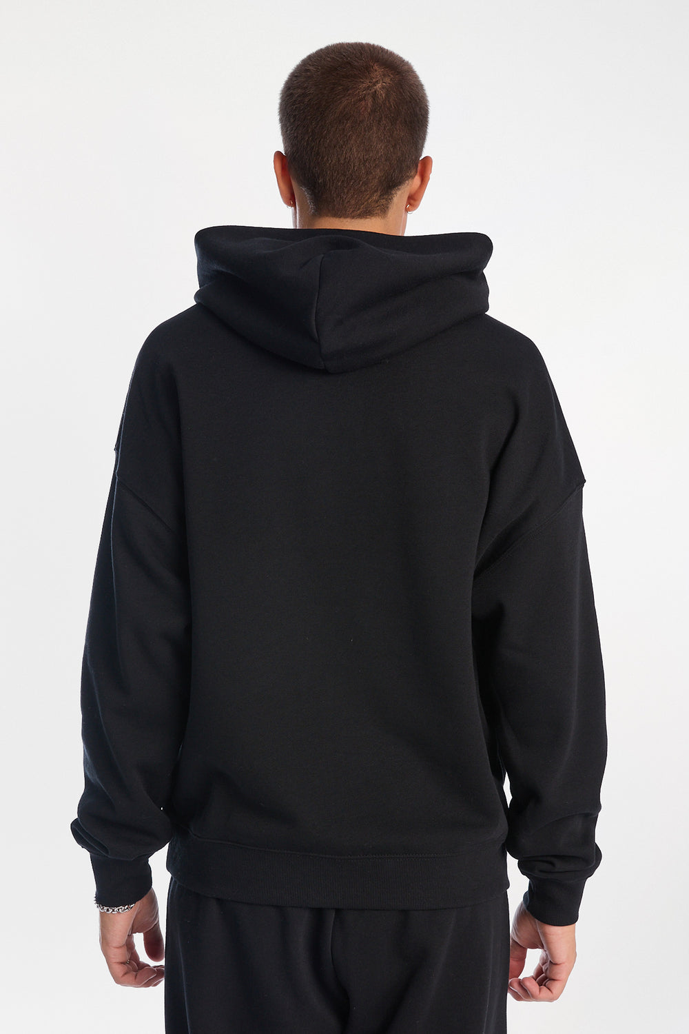 Zoo York Embroidered Logo Boxy Hoodie Zoo York Embroidered Logo Boxy Hoodie
