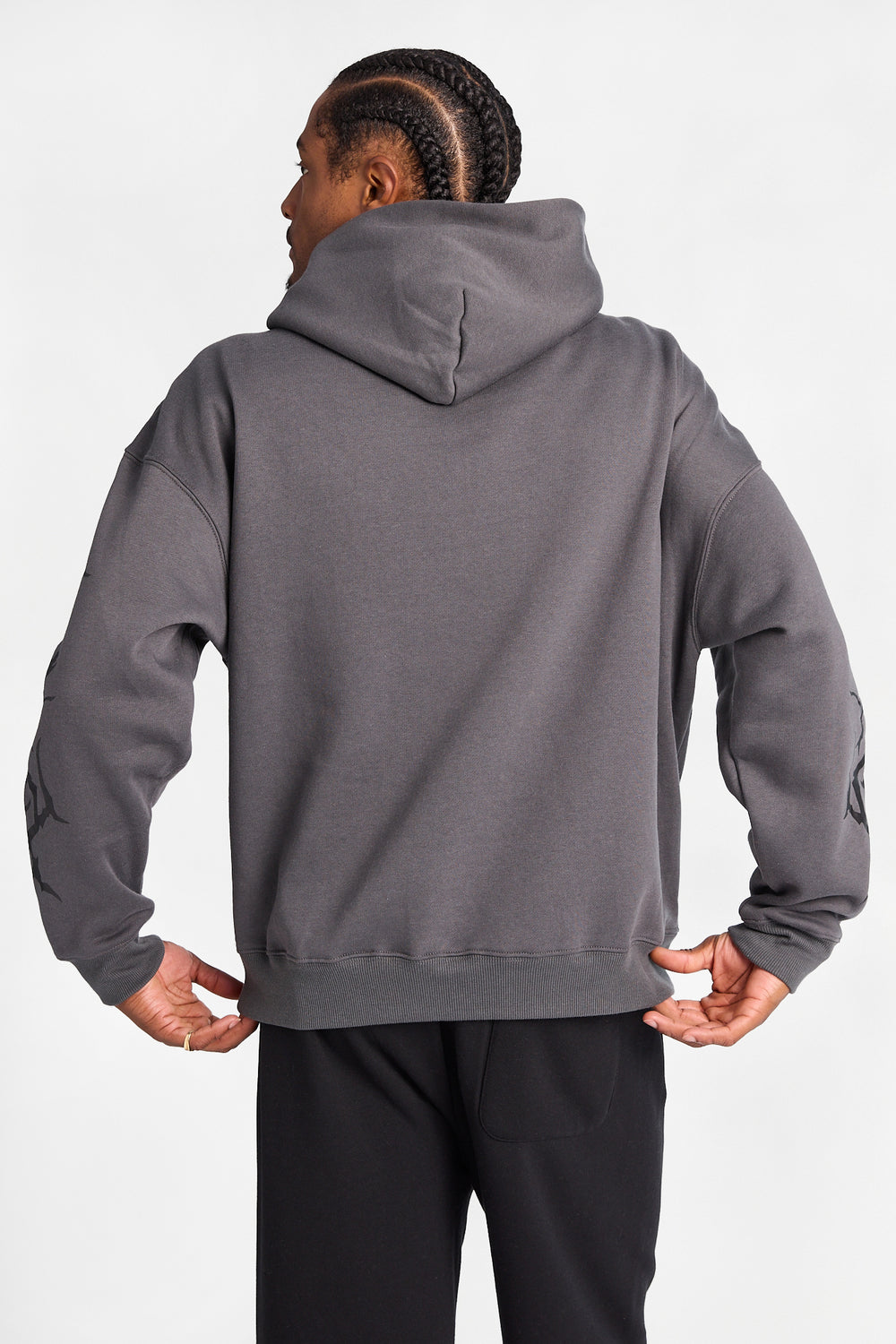 Arsenic Embroidered Boxy Hoodie Arsenic Embroidered Boxy Hoodie