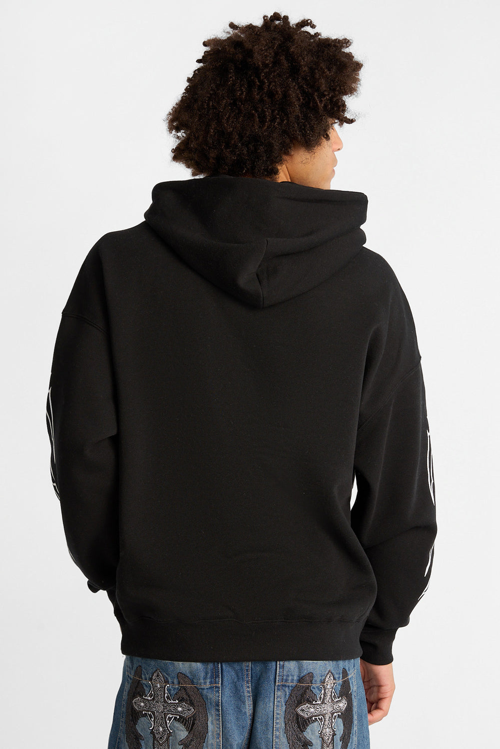 Arsenic Graphic Studded Boxy Hoodie Arsenic Graphic Studded Boxy Hoodie