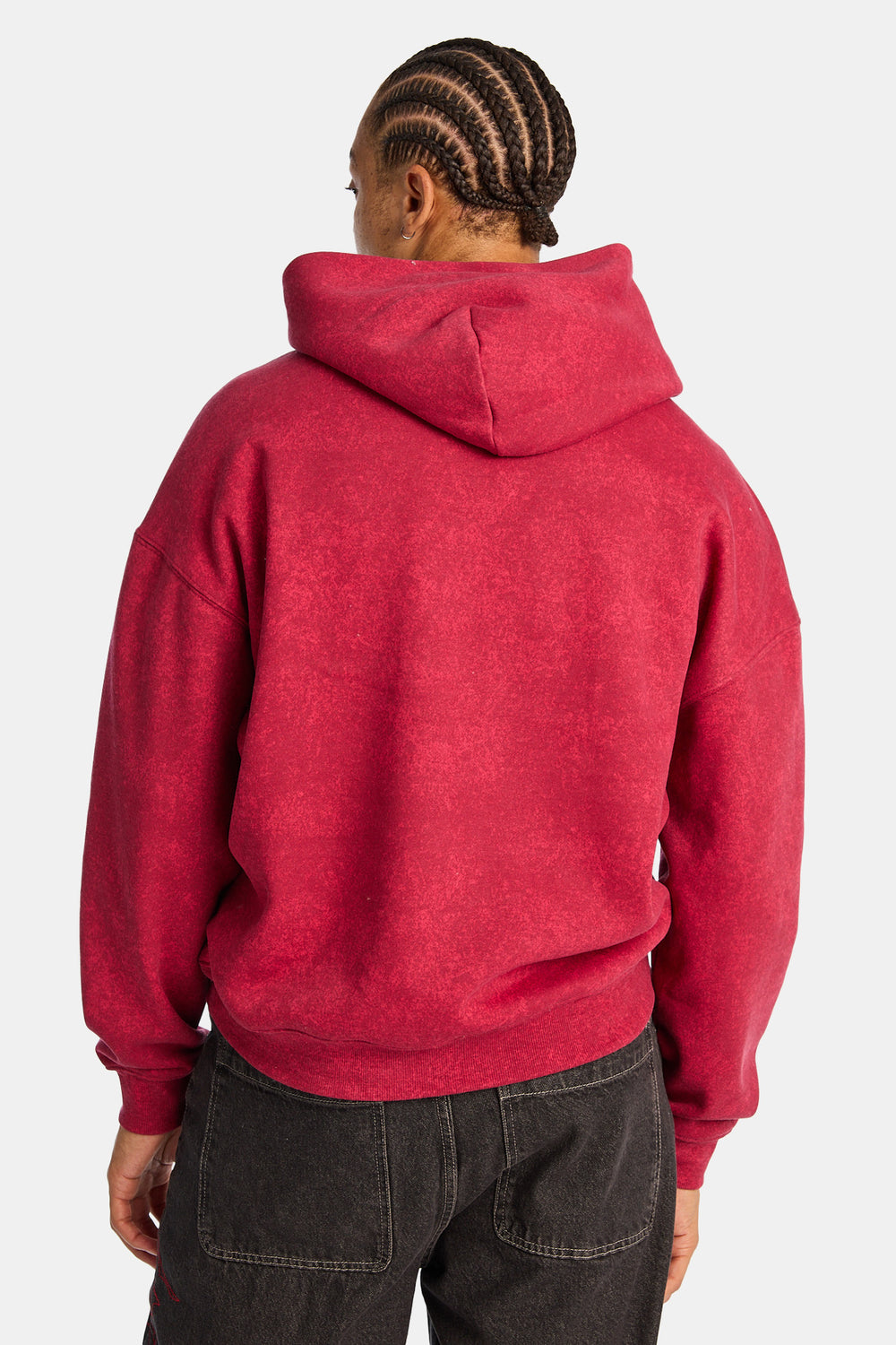 Arsenic Skull & Wings Washed Boxy Hoodie Arsenic Skull & Wings Washed Boxy Hoodie