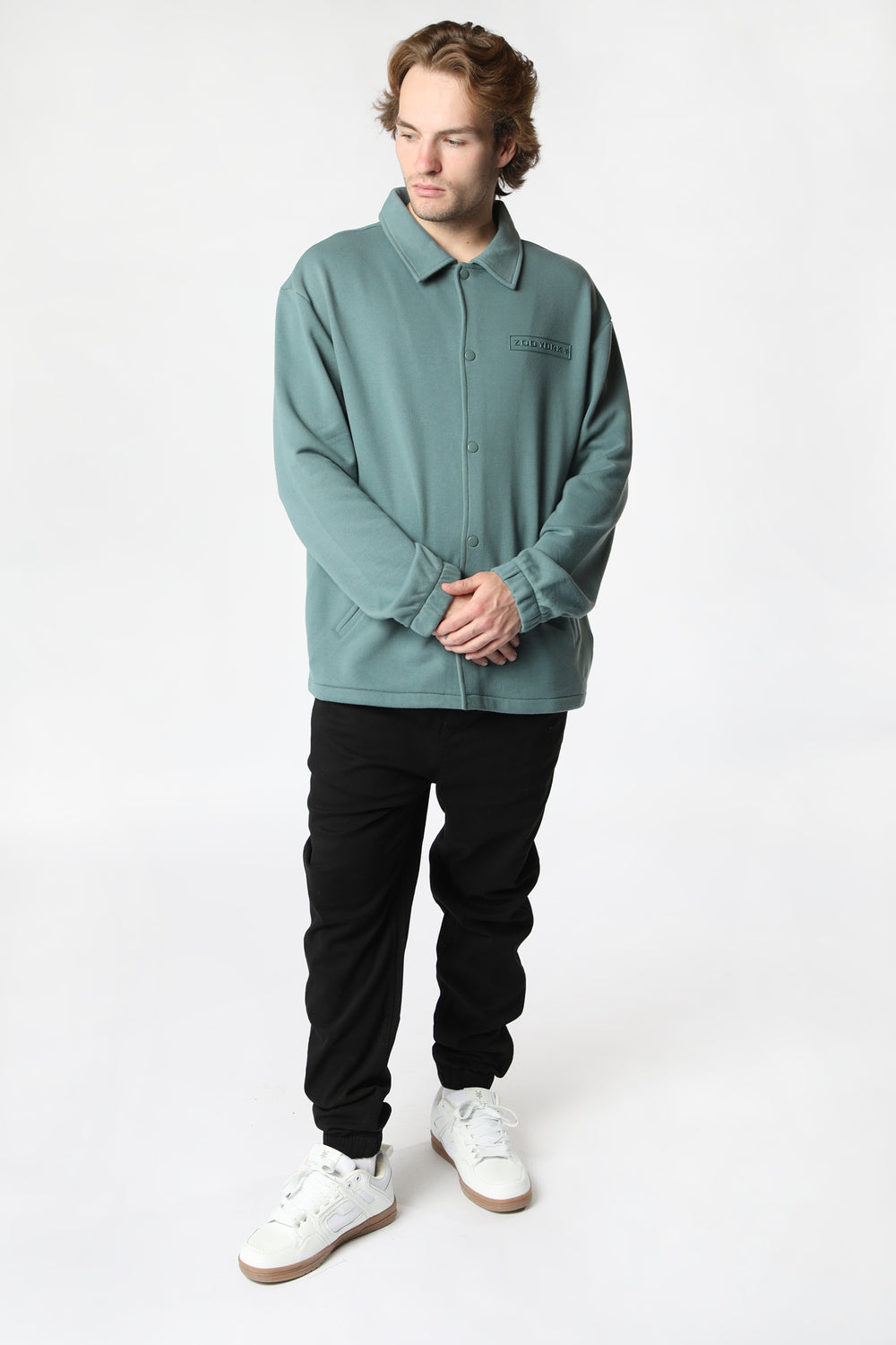 Sweatshirt de Style Coach Zoo York Homme Sarcelle