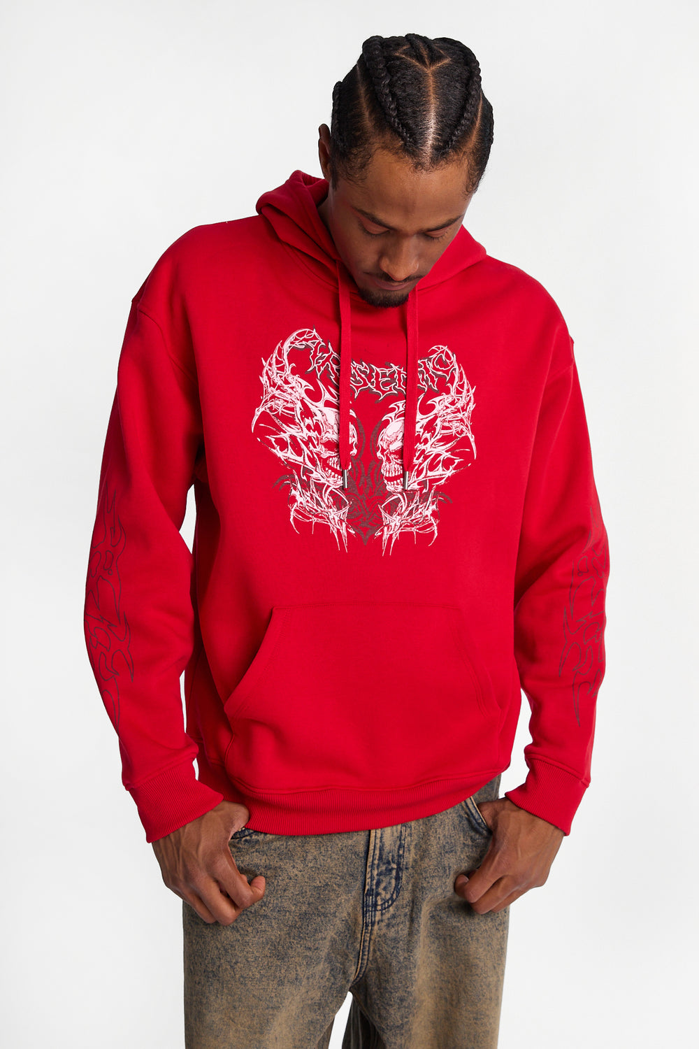 Arsenic Webbed Skulls Graphic hoodie Arsenic Webbed Skulls Graphic hoodie