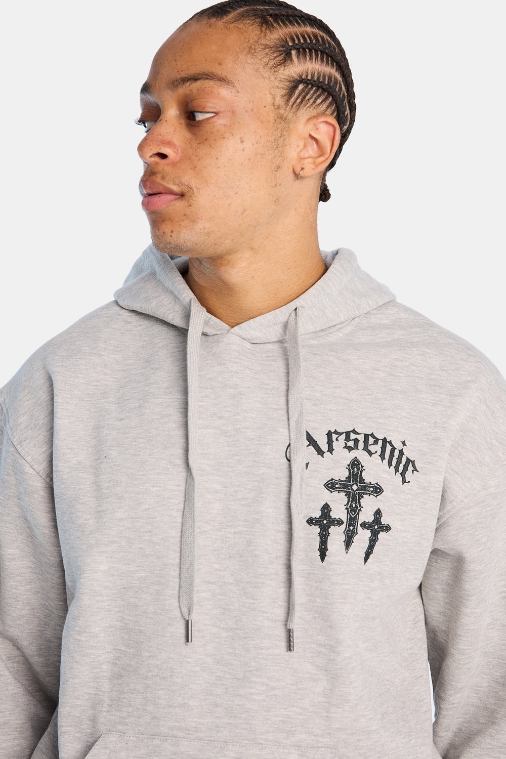 Arsenic Crosses Graphic Hoodie Arsenic Crosses Graphic Hoodie