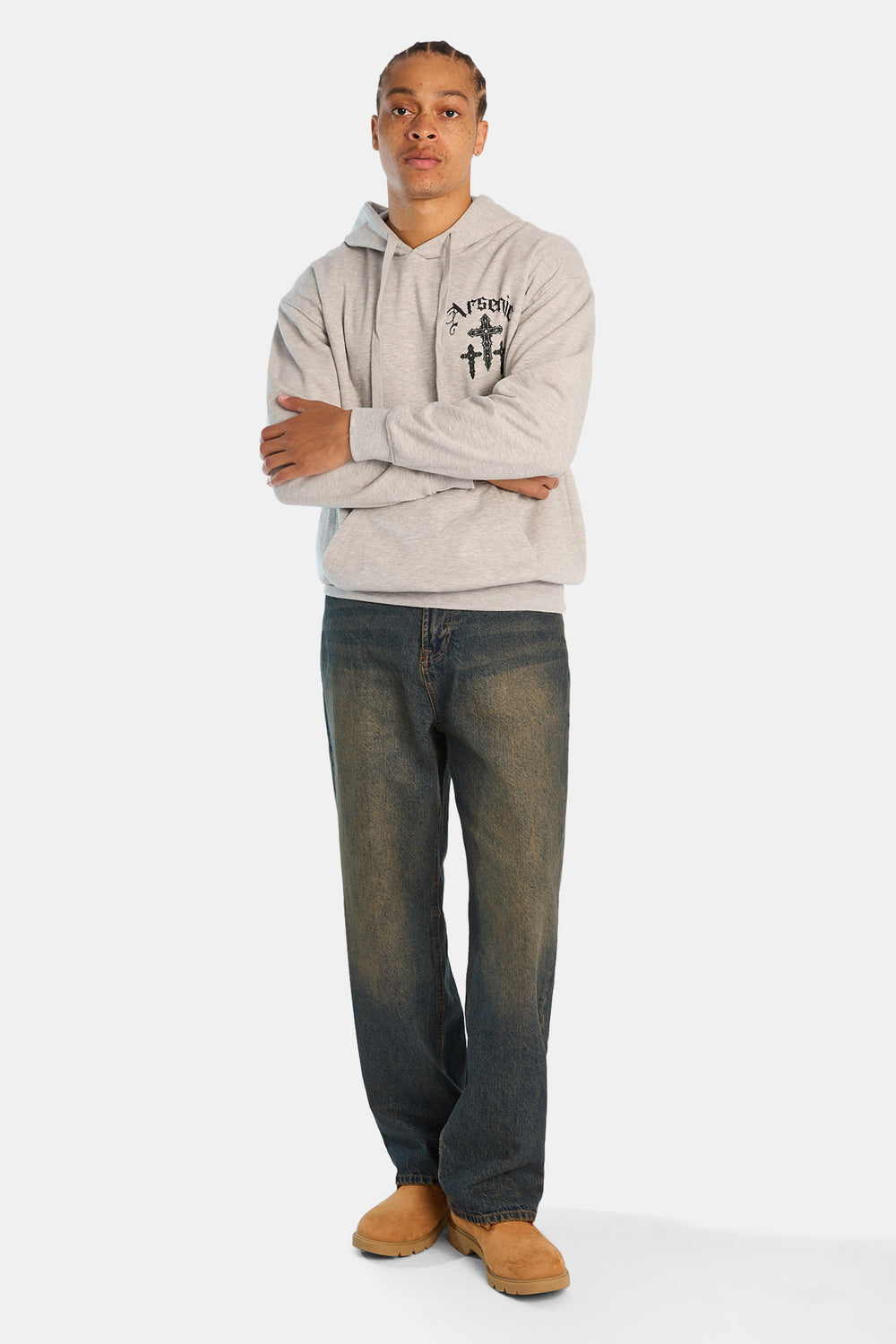 Arsenic Crosses Graphic Hoodie Arsenic Crosses Graphic Hoodie
