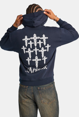 Arsenic Crosses Graphic Hoodie