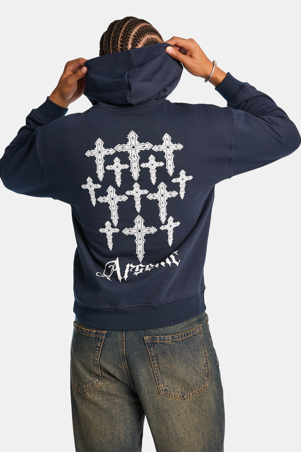 Arsenic Crosses Graphic Hoodie Arsenic Crosses Graphic Hoodie