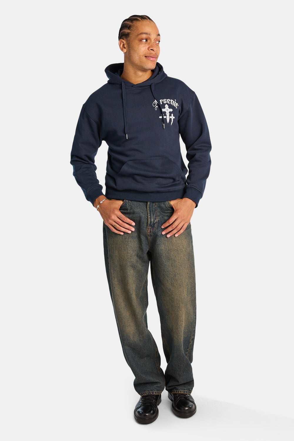 Arsenic Crosses Graphic Hoodie Arsenic Crosses Graphic Hoodie