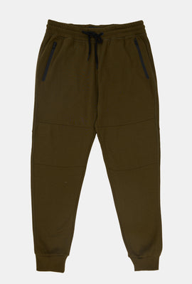 Arsenic Mens Zip Fleece Jogger