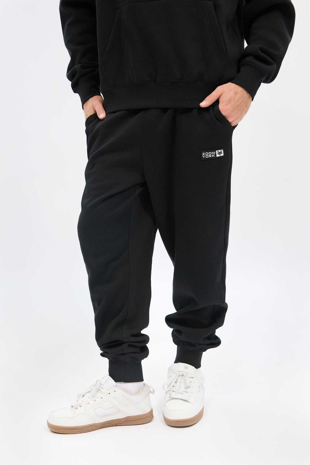 Jogger en Molleton Logo Patch Zoo York Homme Jogger en Molleton Logo Patch Zoo York Homme